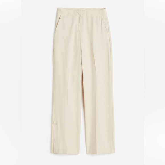 H&M Pant trouser light beige - Picture 1 of 8